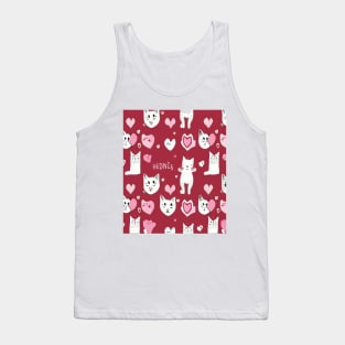 pet lover quotes cat Tank Top